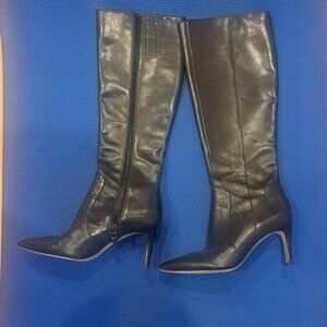 Via Spiga Black leather boots